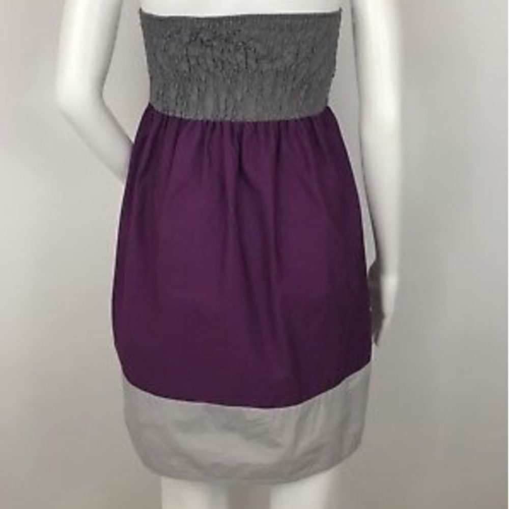FLAWLESS STRAPLESS DRESS WITH LACE BAND. - Picture 5 of 7